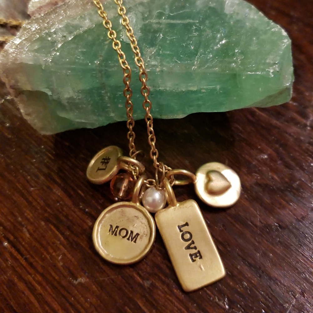 Charm Necklace for Mom - Picture 1 of 4
